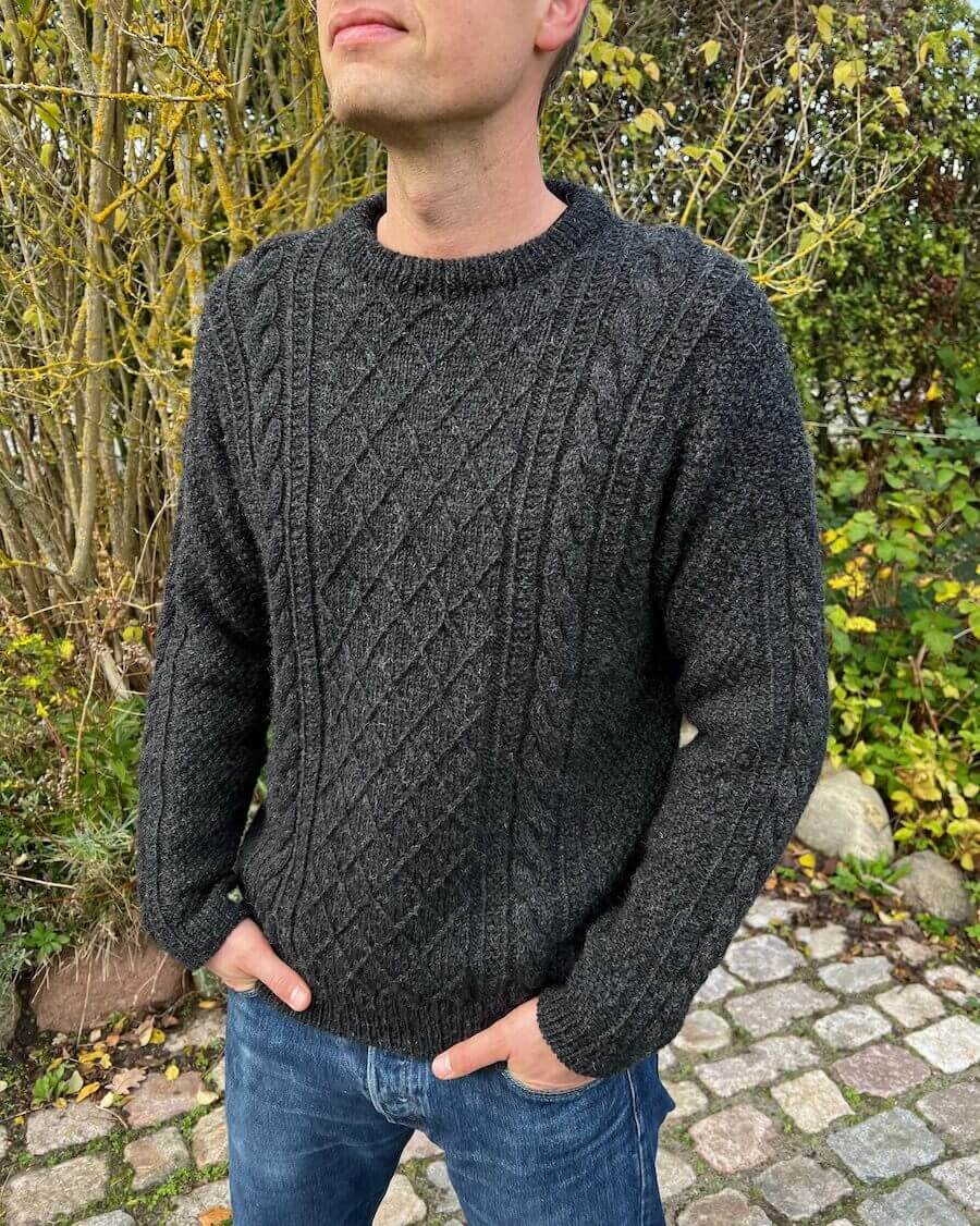 Moby Sweater Man pattern