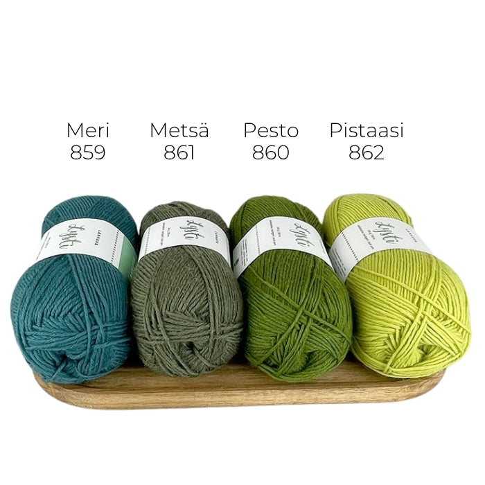 Lankava Lysti green shades