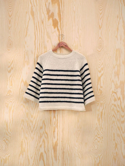 Cherry Sweater W/stripes