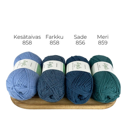 Lankava Lysti blue shades