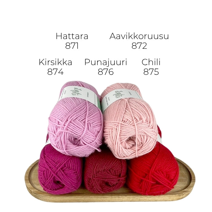 Lankava Lysti red shades