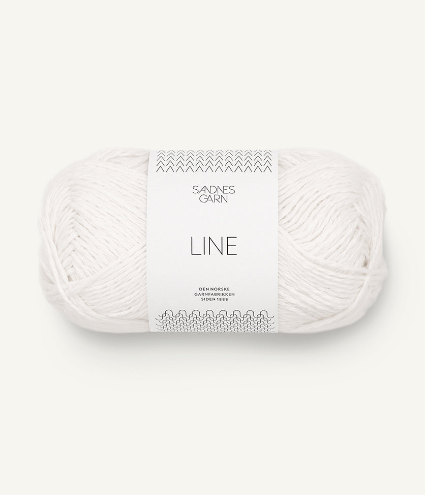 Line cotton-linen-viscose mix yarn