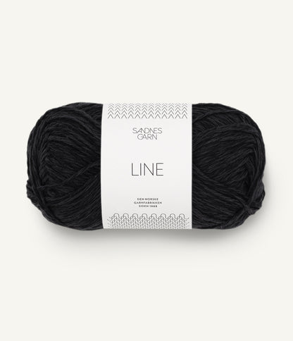 Line cotton-linen-viscose mix yarn