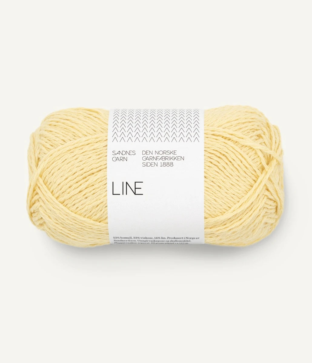 Line cotton-linen-viscose mix yarn