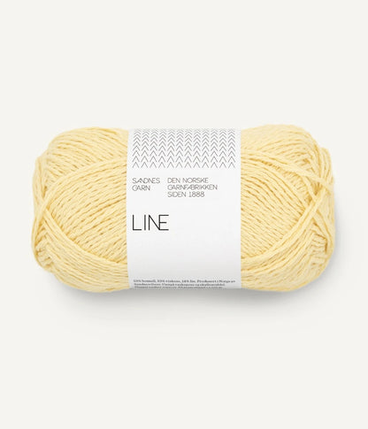 Line cotton-linen-viscose mix yarn