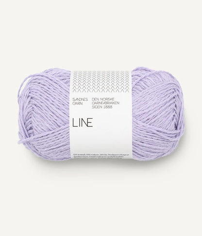 Line cotton-linen-viscose mix yarn