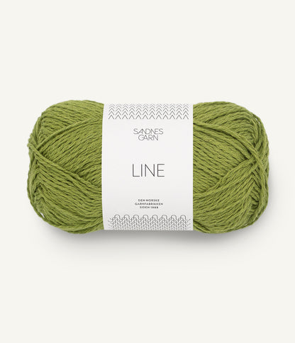 Line cotton-linen-viscose mix yarn