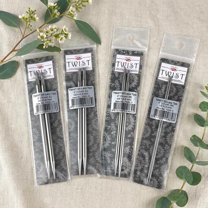 Twist Lace - interchangeable heads for circular needles