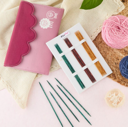 Dreamz double pointed needle set 15 cm