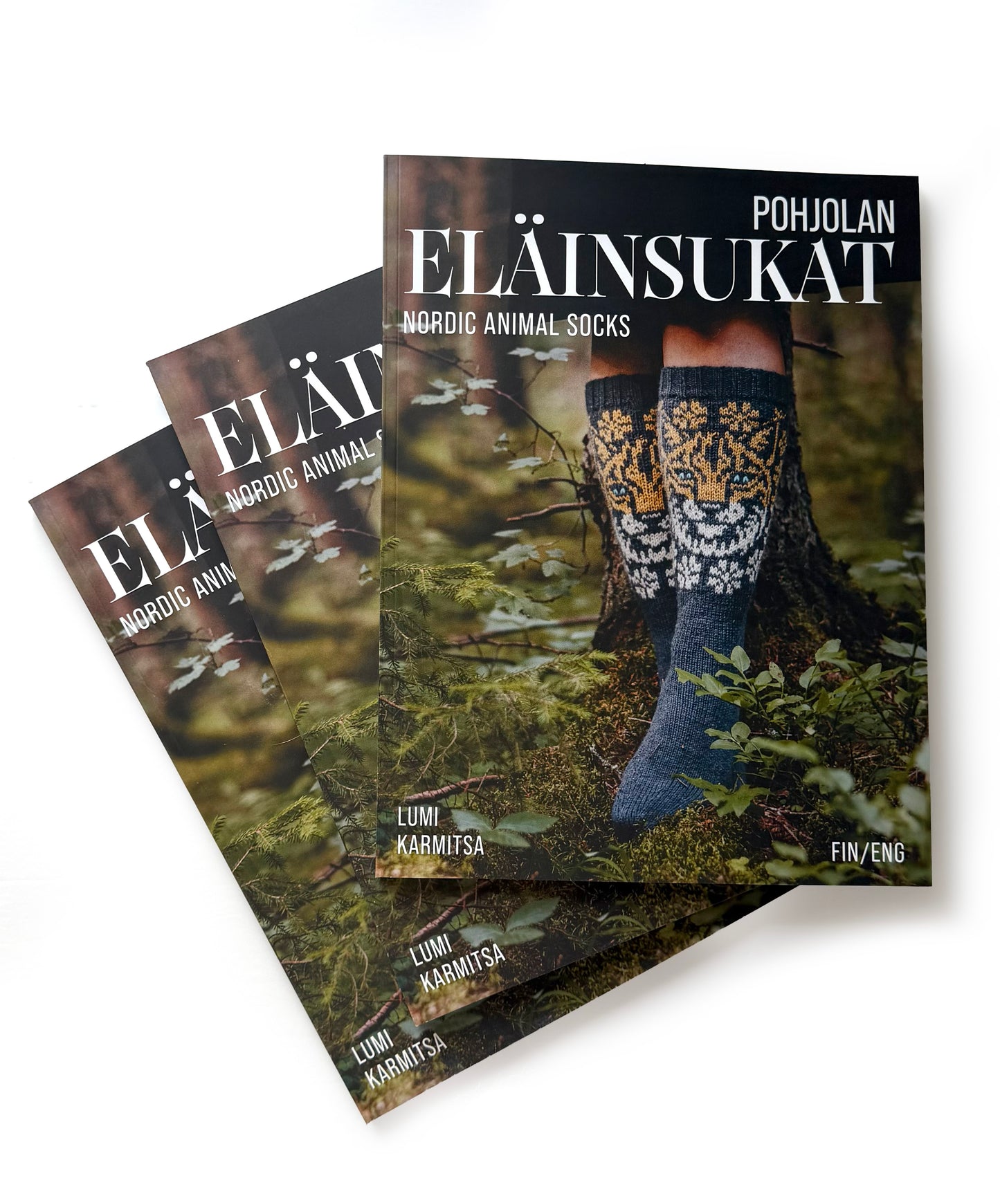 Nordic Animal Socks -pattern book
