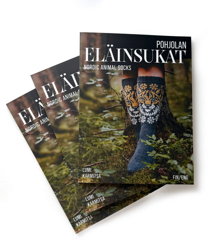 Nordic Animal Socks -pattern book