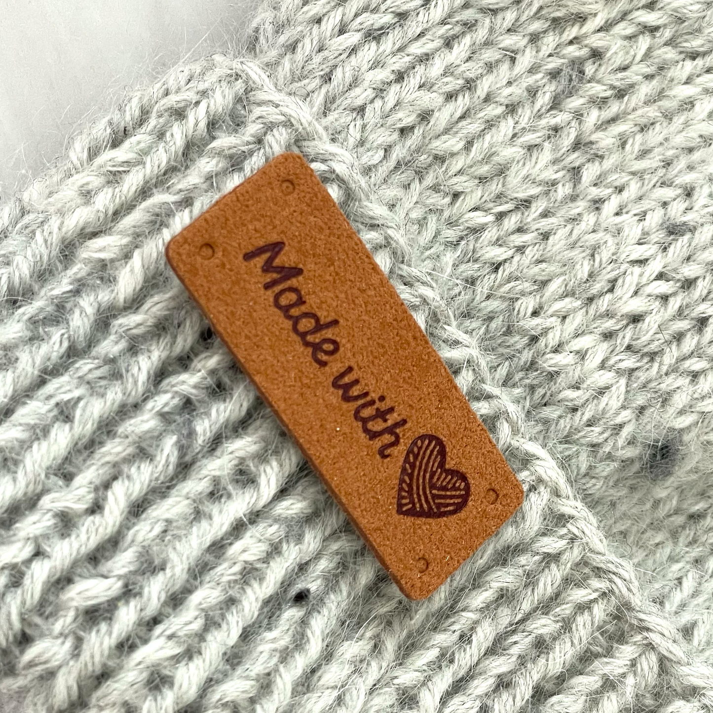 Nahkamerkki Made With Love