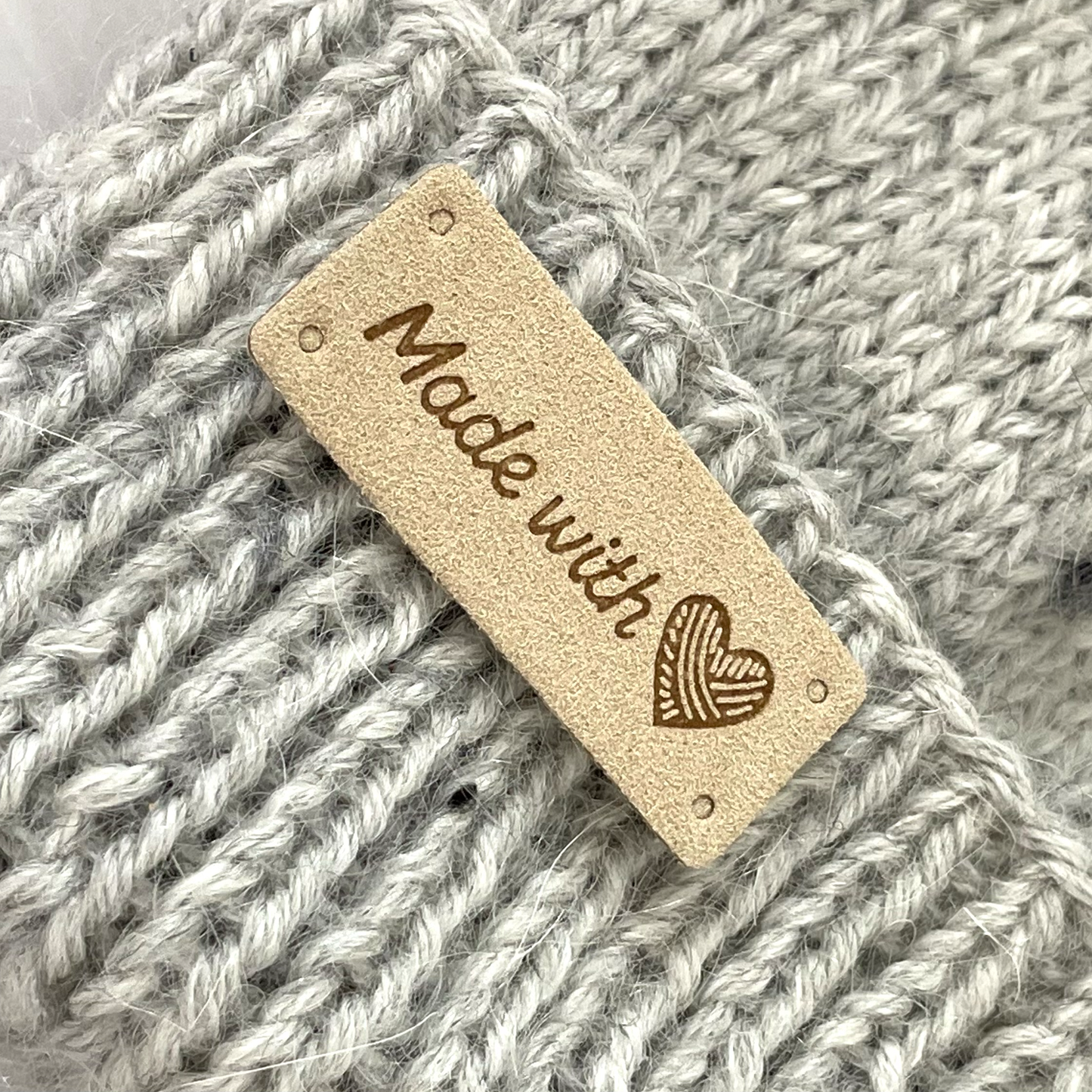 Nahkamerkki Made With Love