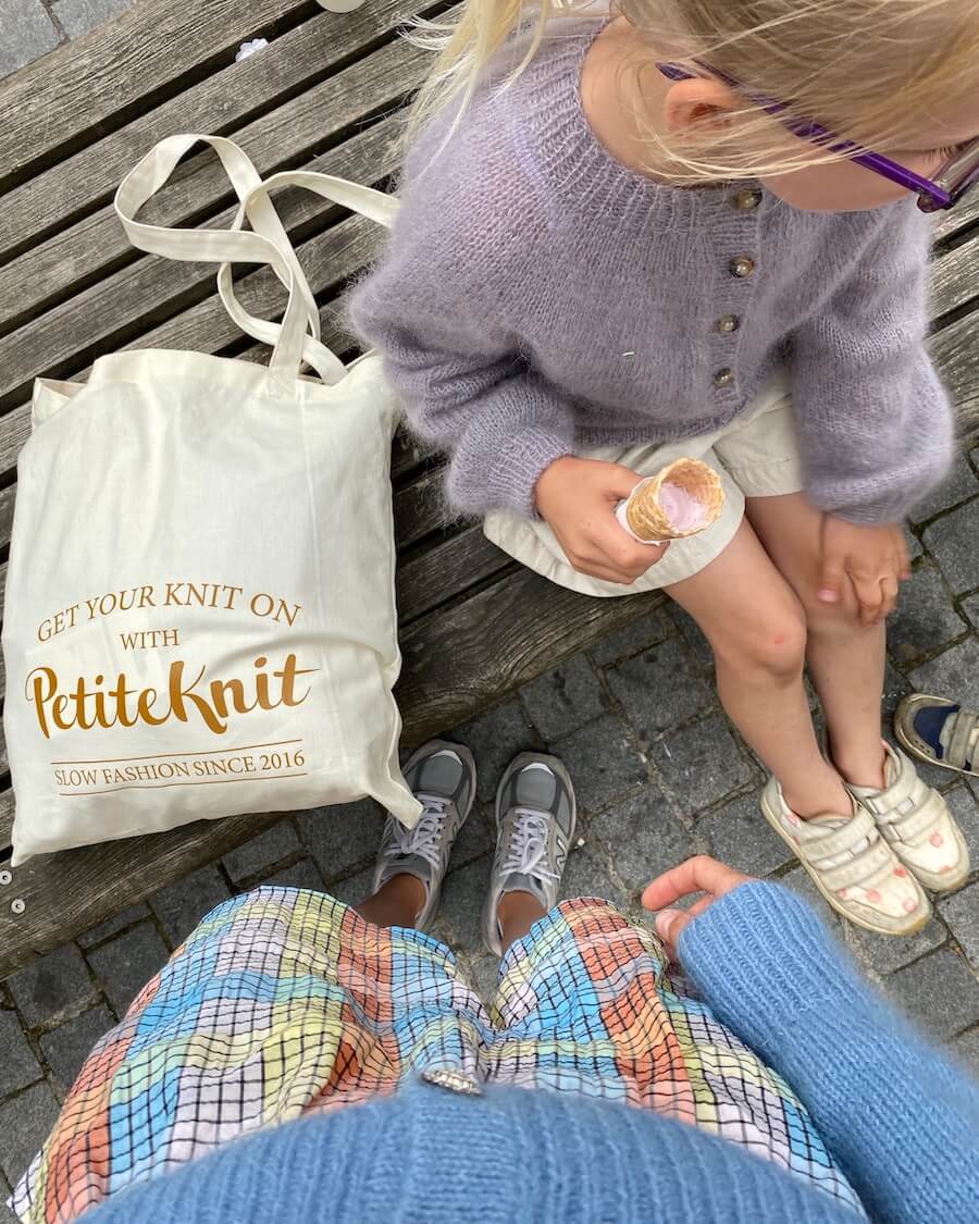 Novice Cardigan Junior, mohair edition