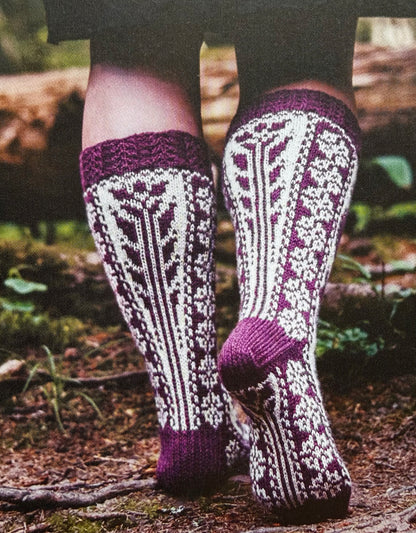 Nordic Animal Socks -pattern book