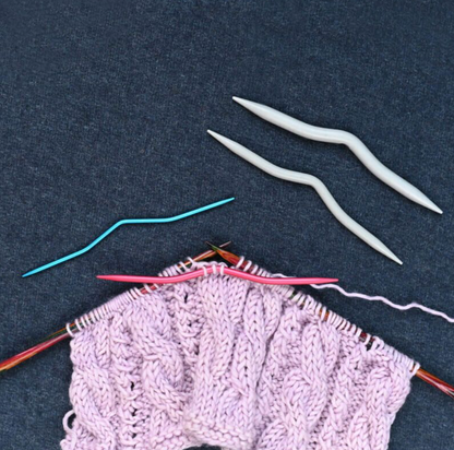 Cable-stitch needles
