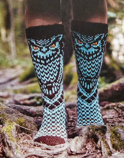 Nordic Animal Socks -pattern book