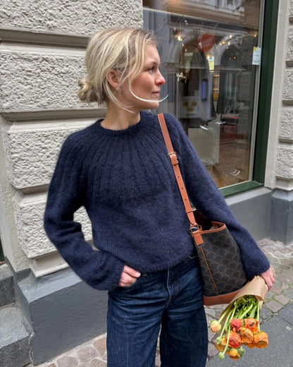 Sunday Sweater, mohair edition