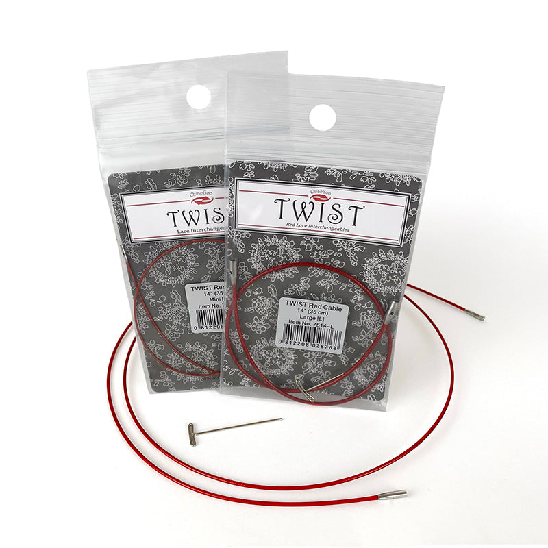 Twist Red - pyöröpuikkojen irtokaapeli